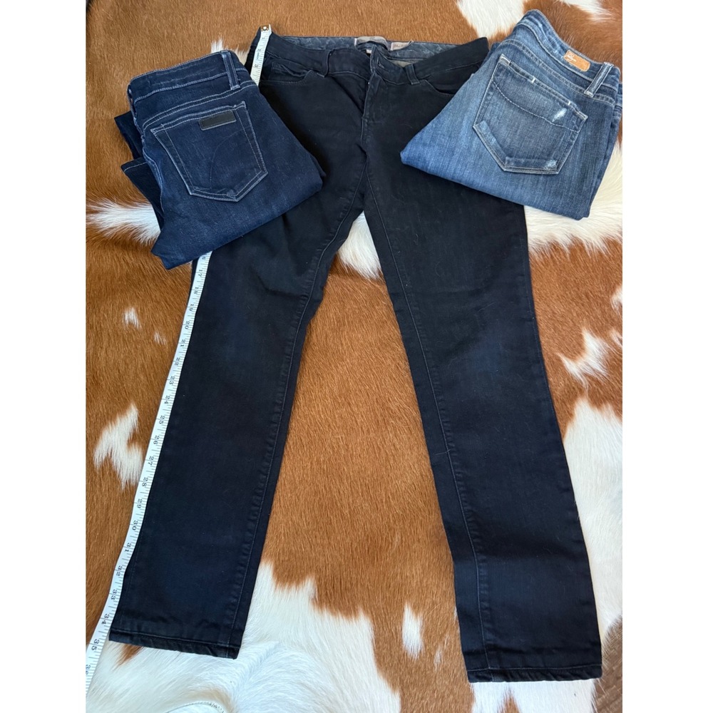 BUNDLE Premium Denim Jeans - 3 Pair | Joe's Jeans + Paige | All Size 27 | Y2K - Picture 15 of 16